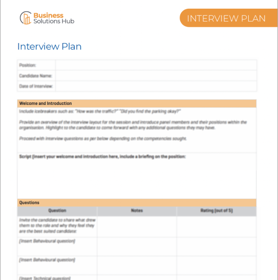 Hiring - Interview Guide